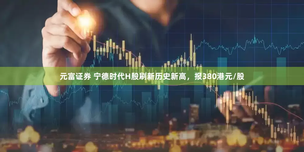 元富证券 宁德时代H股刷新历史新高，报380港元/股