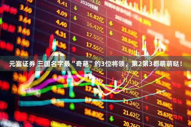 元富证券 三国名字最“奇葩”的3位将领，第2第3都萌萌哒！