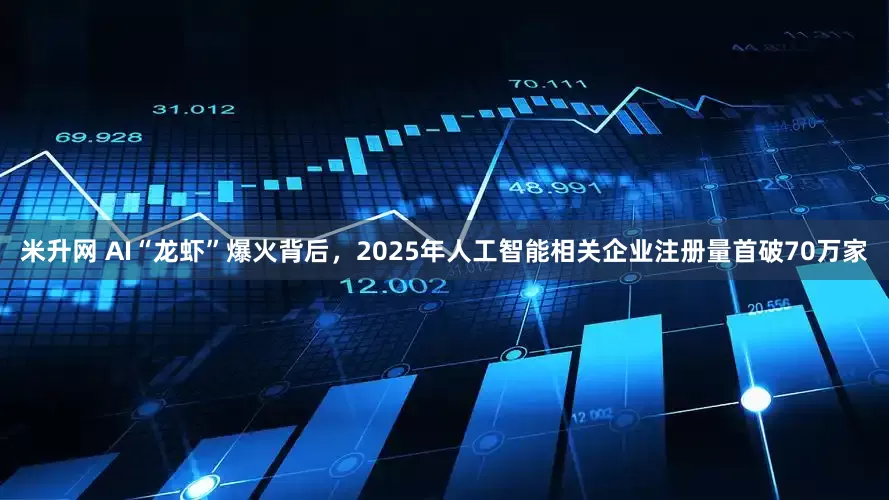 米升网 AI“龙虾”爆火背后，2025年人工智能相关企业注册量首破70万家
